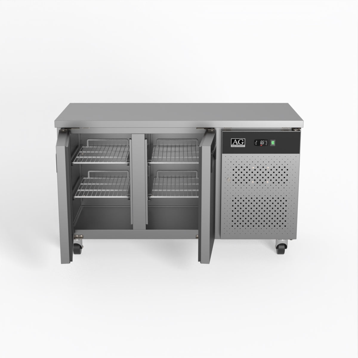 AG Two Door Commercial Worktop / Under Bench Fridge SLX2100TN