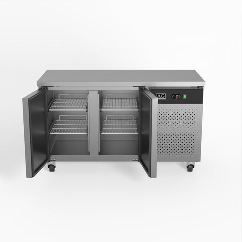AG Two Door Commercial Worktop / Under Bench Fridge SLX2100TN