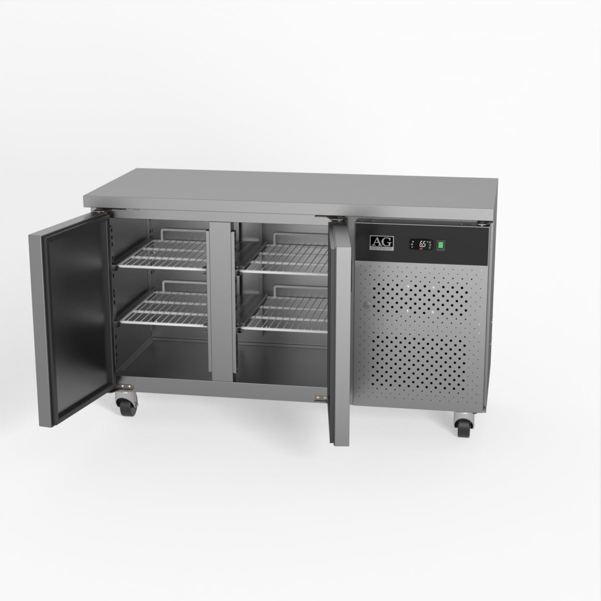 AG Two Door Commercial Worktop / Under Bench Fridge SLX2100TN