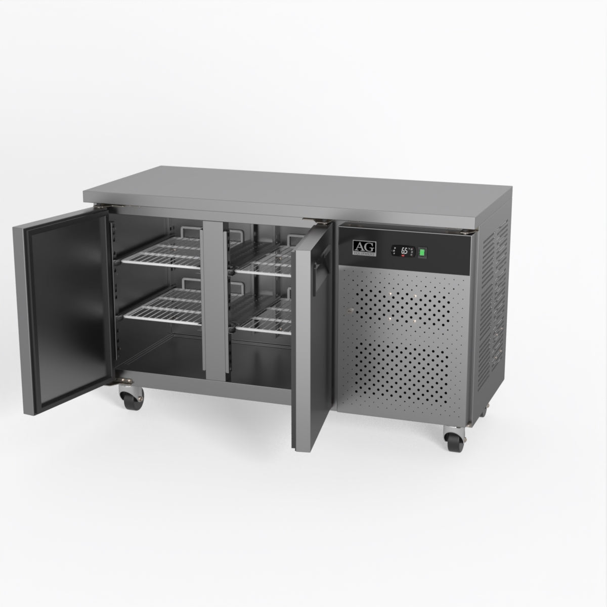 AG Two Door Commercial Worktop / Under Bench Fridge SLX2100TN
