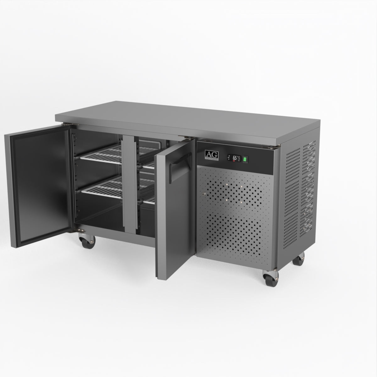 AG Two Door Commercial Worktop / Under Bench Fridge SLX2100TN