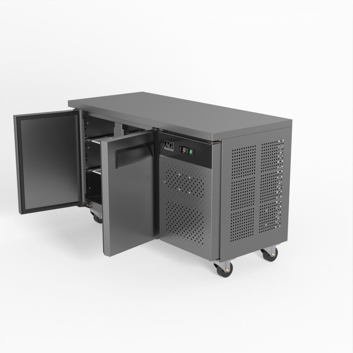 AG Two Door Commercial Worktop / Under Bench Fridge SLX2100TN