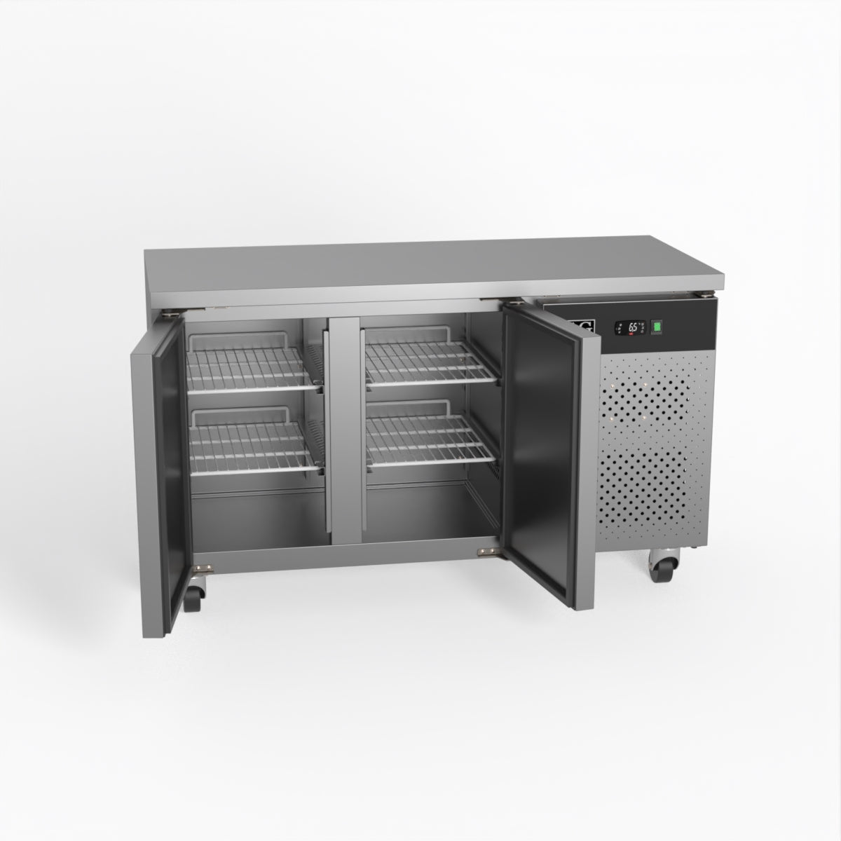 AG Two Door Commercial Worktop / Under Bench Fridge SLX2100TN