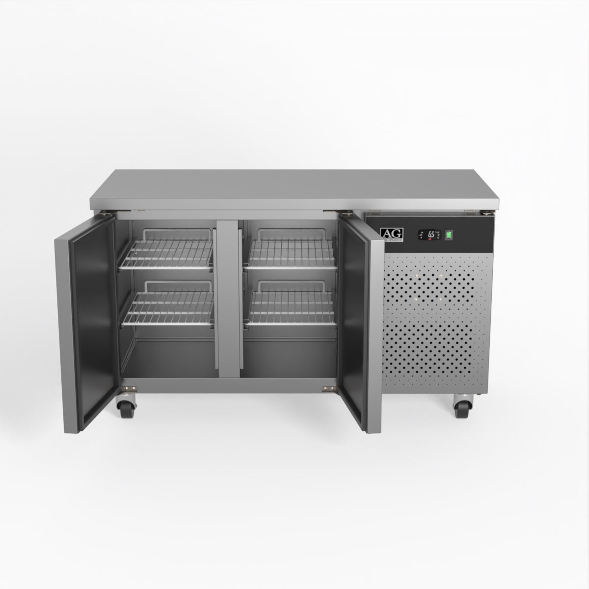 AG Two Door Commercial Worktop / Under Bench Fridge SLX2100TN