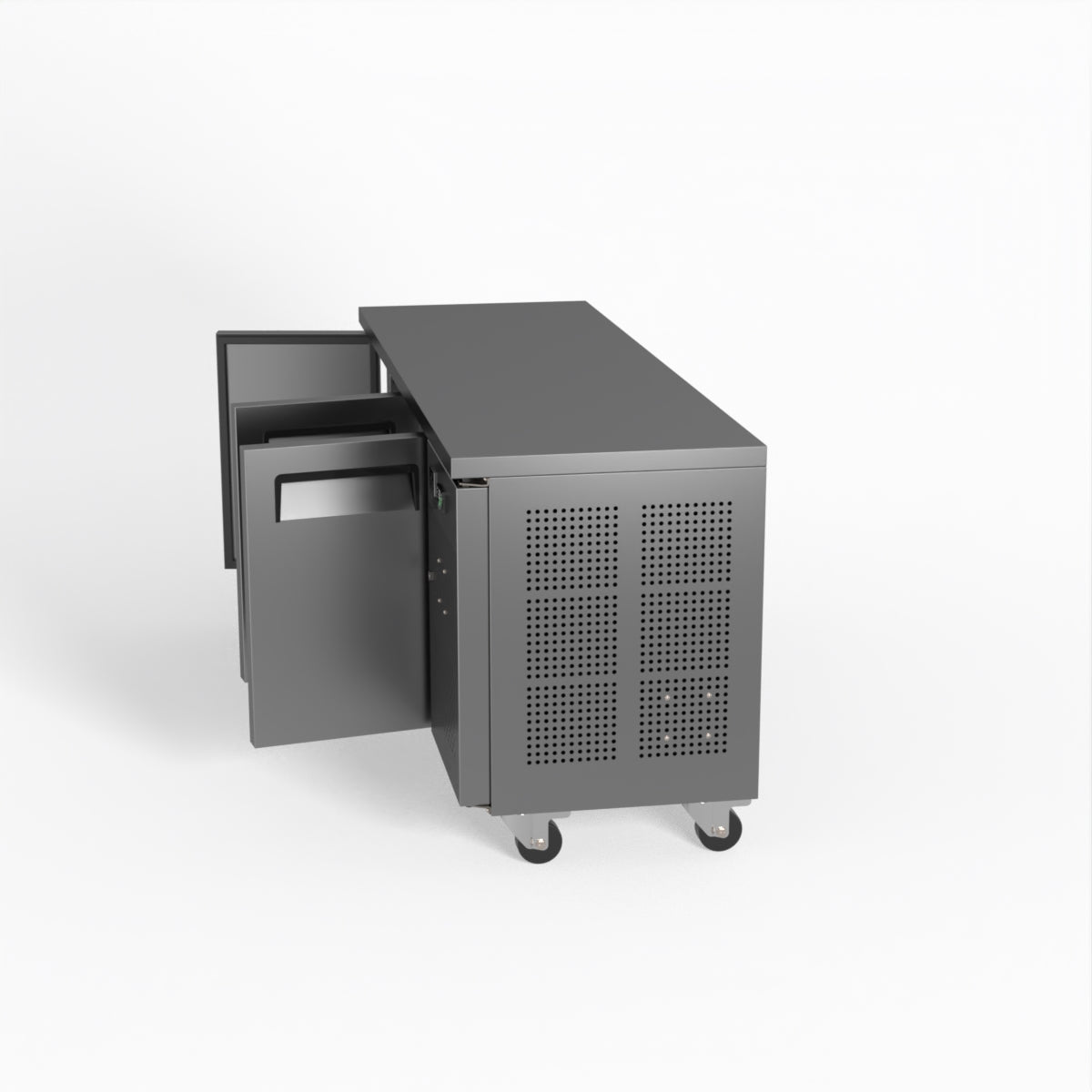 AG Three Door Commercial Worktop / Under Bench Fridge 600mm Depth SLX3100TN