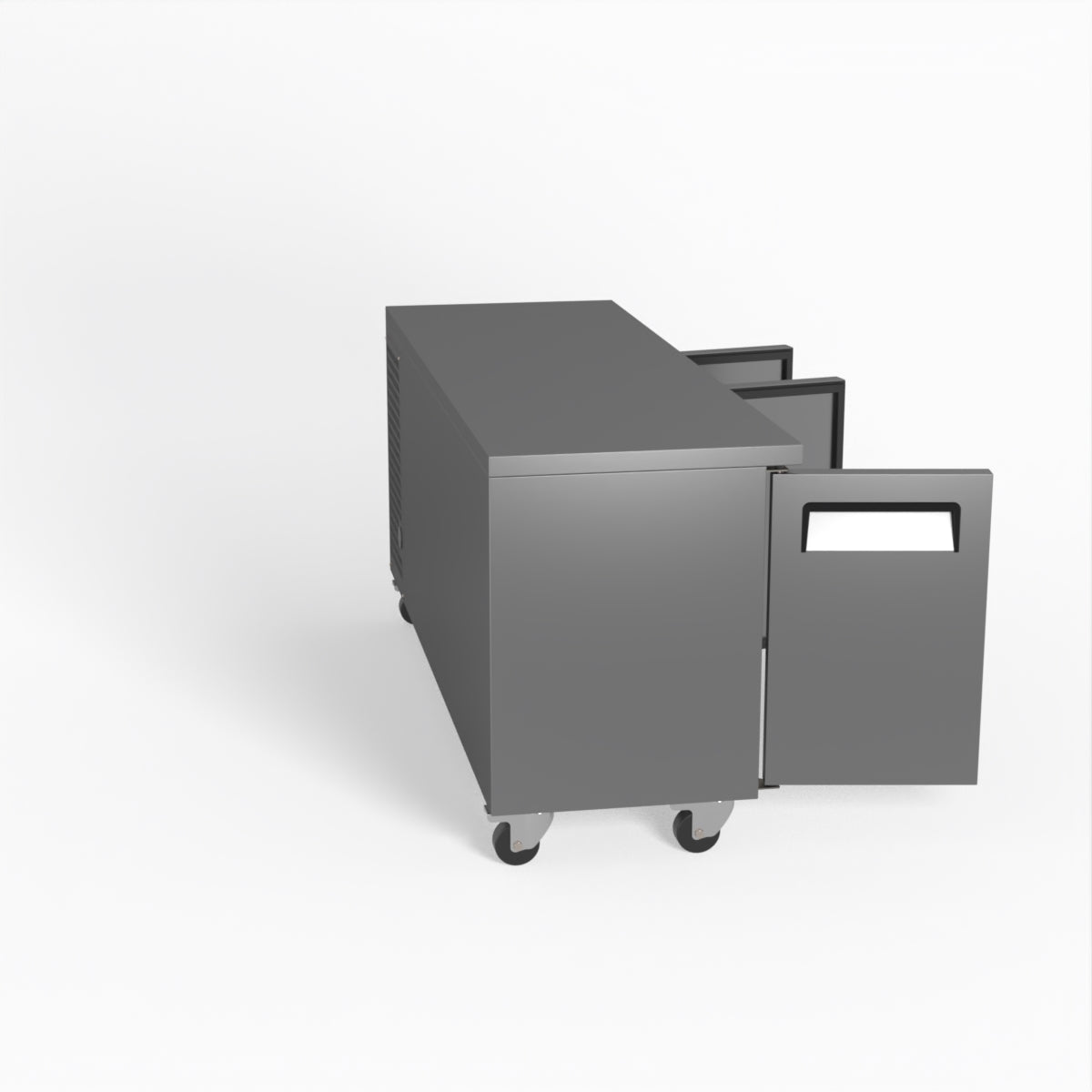 AG Three Door Commercial Worktop / Under Bench Fridge 600mm Depth SLX3100TN
