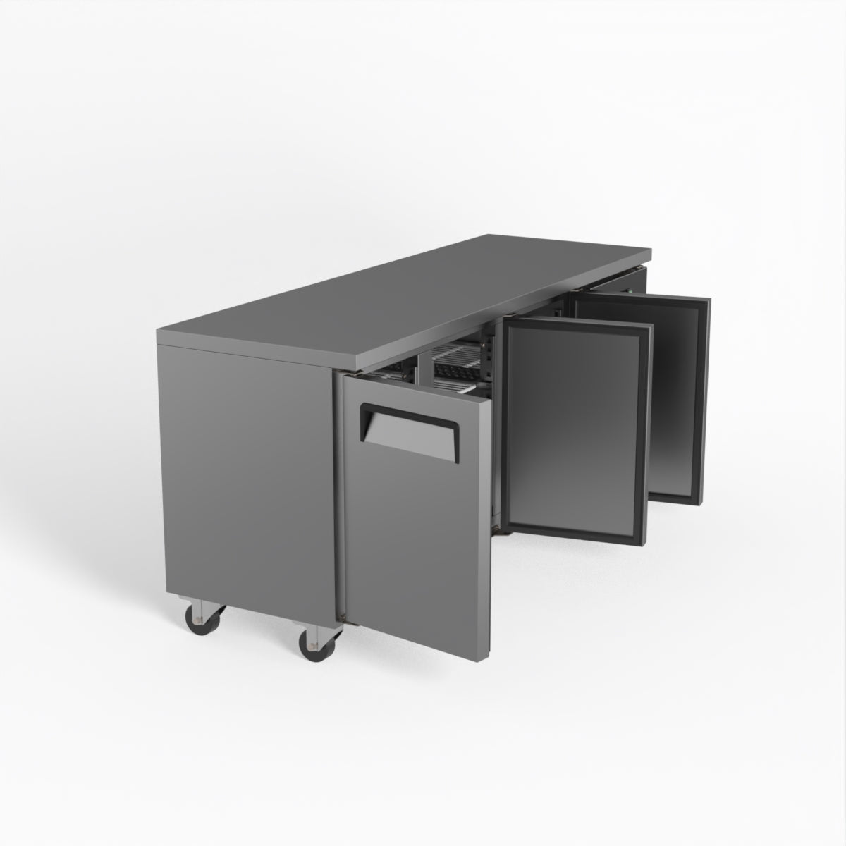 AG Three Door Commercial Worktop / Under Bench Fridge 600mm Depth SLX3100TN