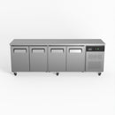 AG Four Door Commercial Worktop / Under Bench Fridge SLX4100TN