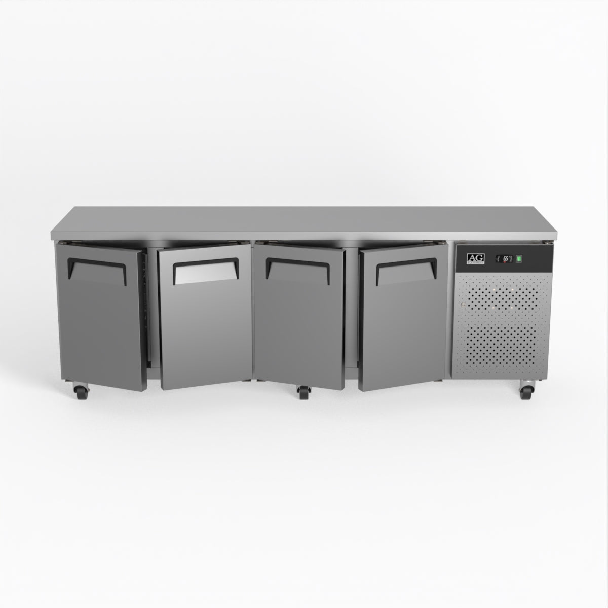 AG Four Door Commercial Worktop / Under Bench Fridge SLX4100TN