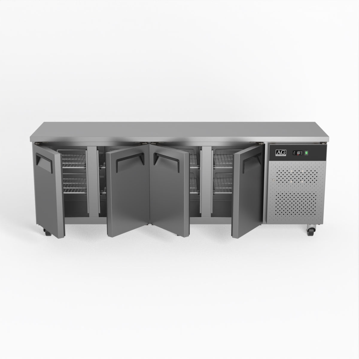 AG Four Door Commercial Worktop / Under Bench Fridge SLX4100TN