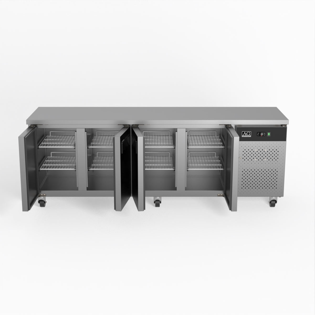 AG Four Door Commercial Worktop / Under Bench Fridge SLX4100TN