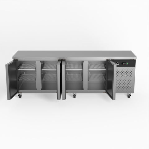 AG Four Door Commercial Worktop / Under Bench Fridge SLX4100TN