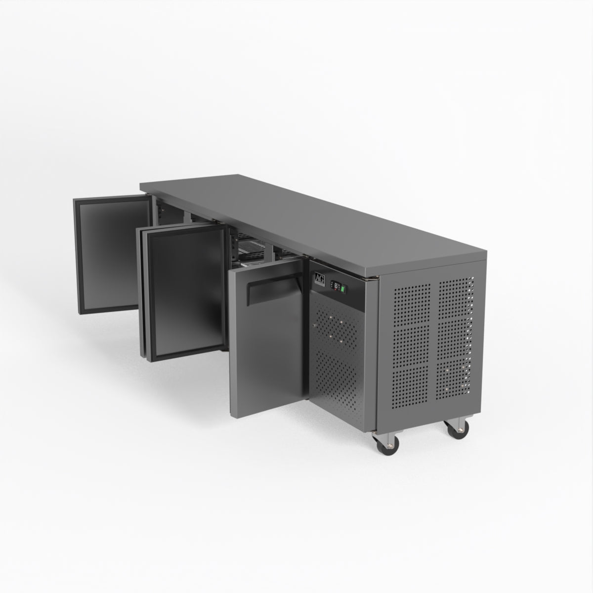 AG Four Door Commercial Worktop / Under Bench Fridge SLX4100TN