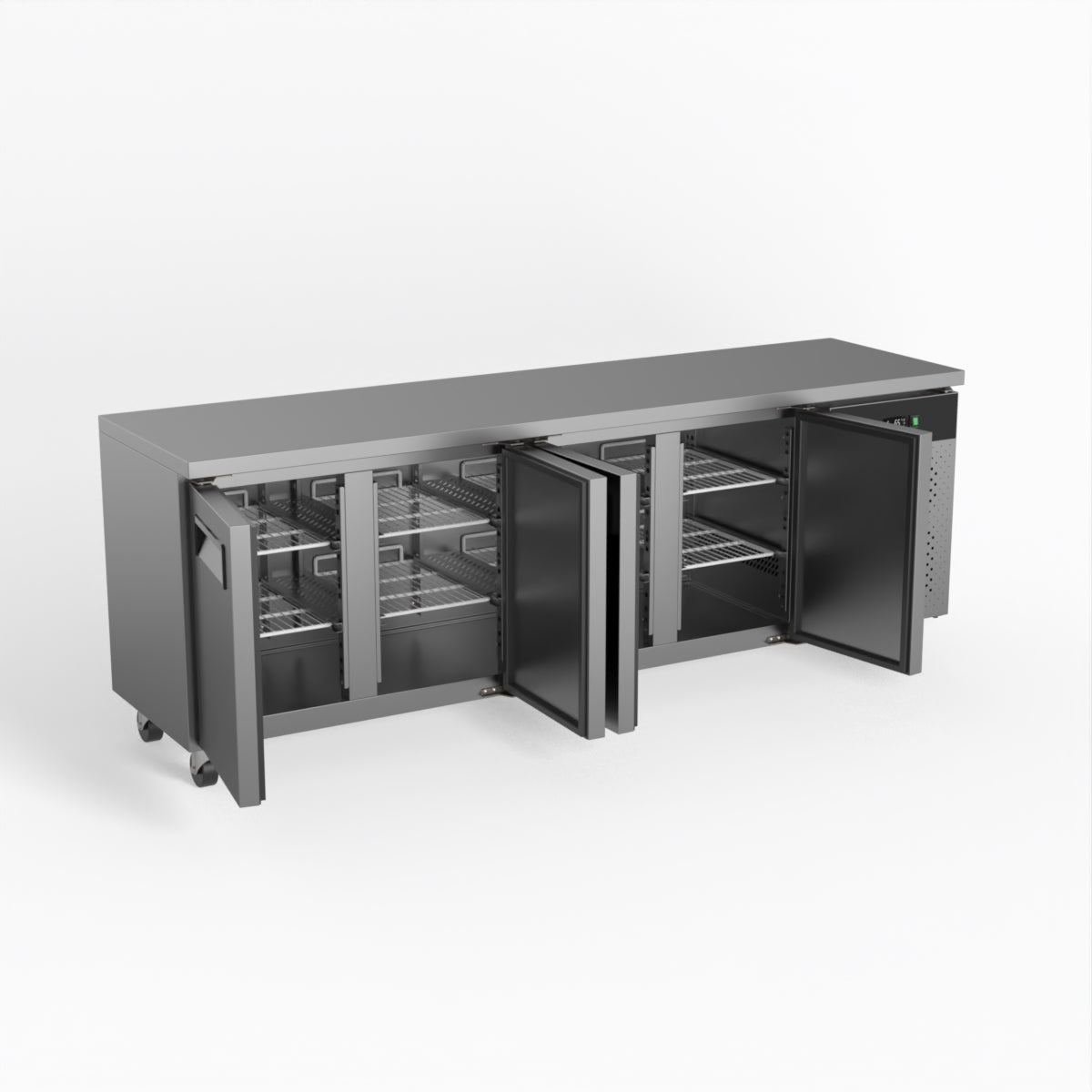 AG Four Door Commercial Worktop / Under Bench Fridge SLX4100TN