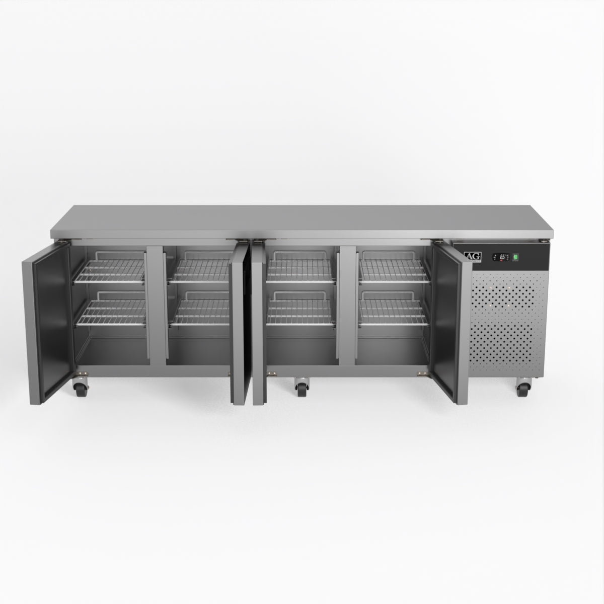 AG Four Door Commercial Worktop / Under Bench Fridge SLX4100TN