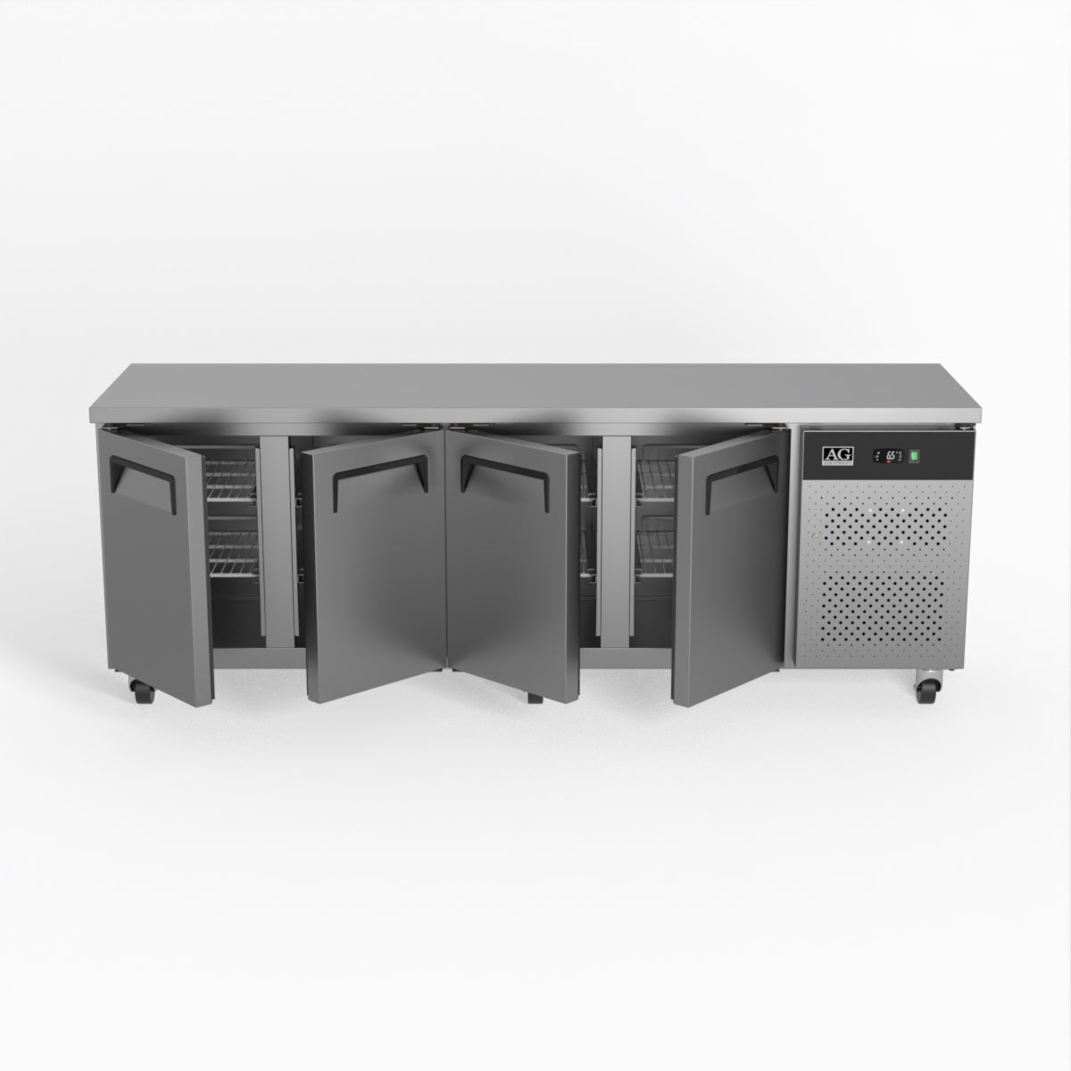 AG Four Door Commercial Worktop / Under Bench Fridge SLX4100TN