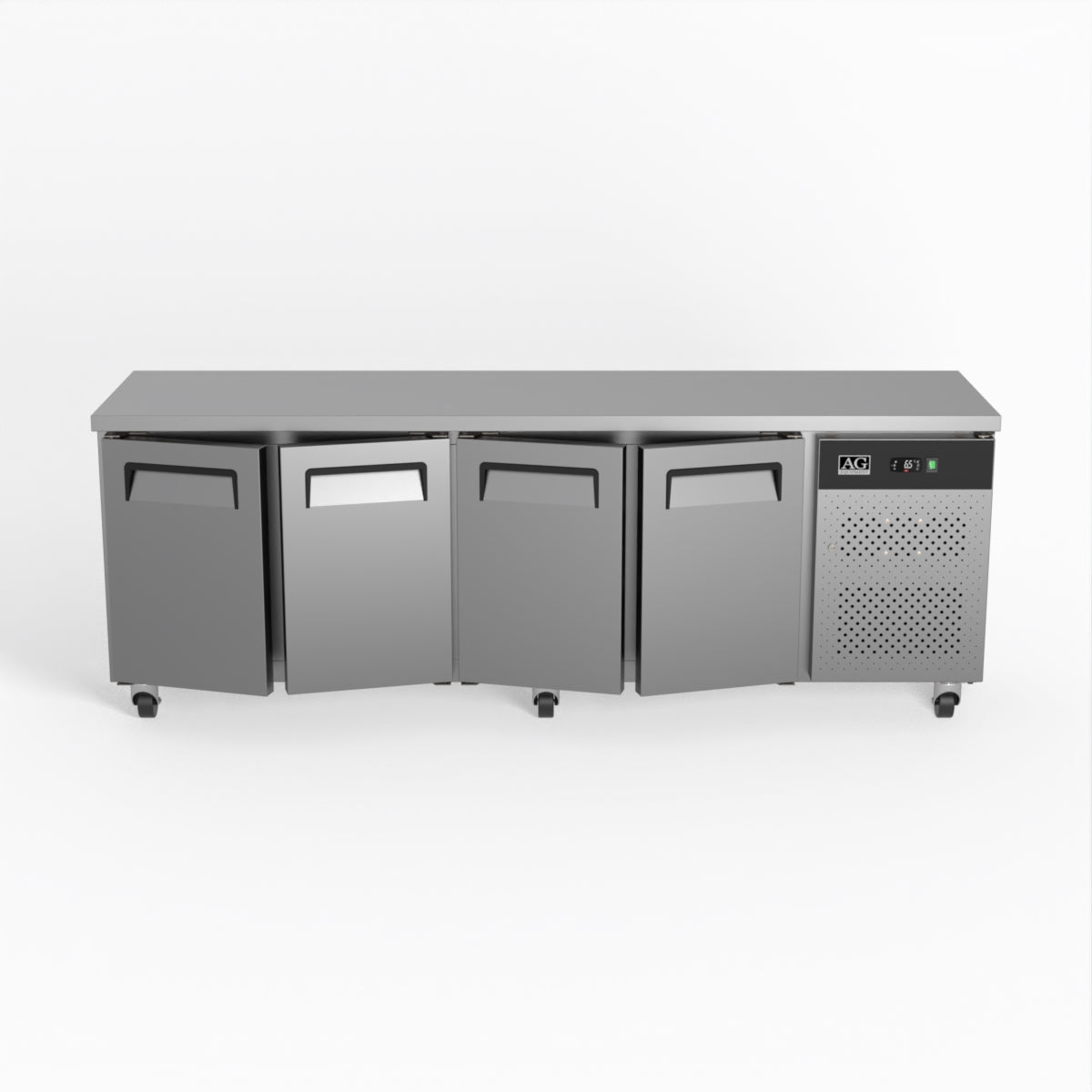 AG Four Door Commercial Worktop / Under Bench Fridge SLX4100TN