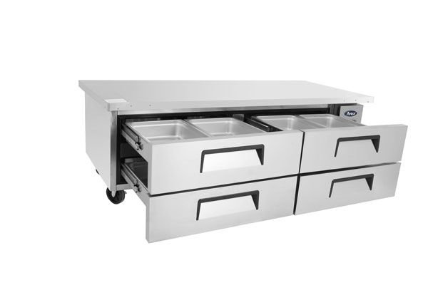 Chef Base Refrigerators 4 Drawers | Atosa | MGF8453