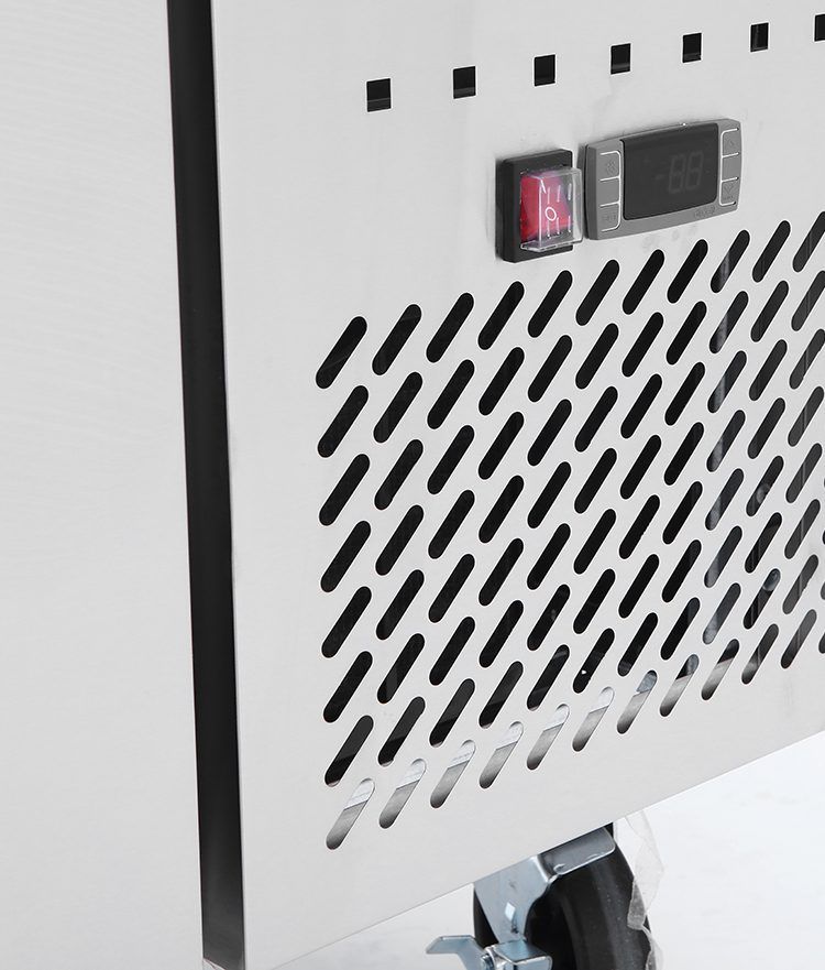 Commercial Pizza Prep Fridges Double Door | Atosa | MPF8202