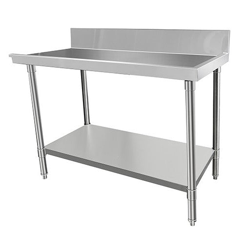 Mixrite Stainless Steel Right-Handed Dishwasher Bench Outlet - 600mW x 700mmD WST7060R