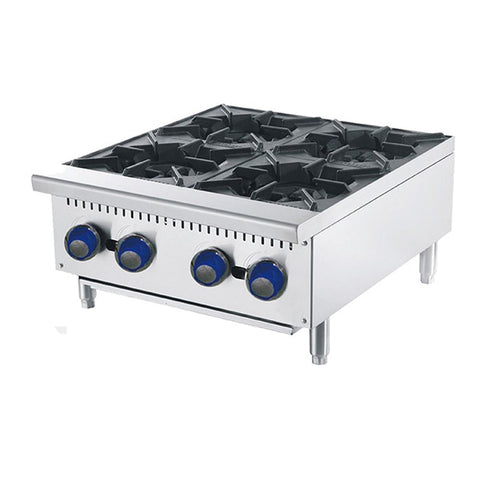 Cookrite 4 Burner Cook Tops NG ATHP-24-4-NG