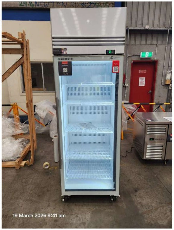 CLEARANCE - TMF650N-A 1 Glass Door Upright Display or Storage Freezer - TMF650N-A-HA250110475