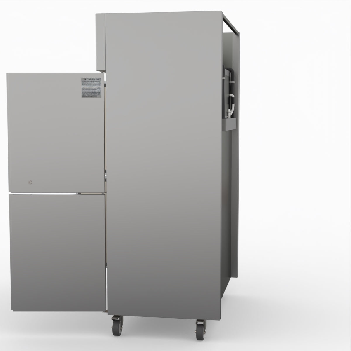 Thermaster Tropical 4 X Half Door Ss Freezer SUF1000