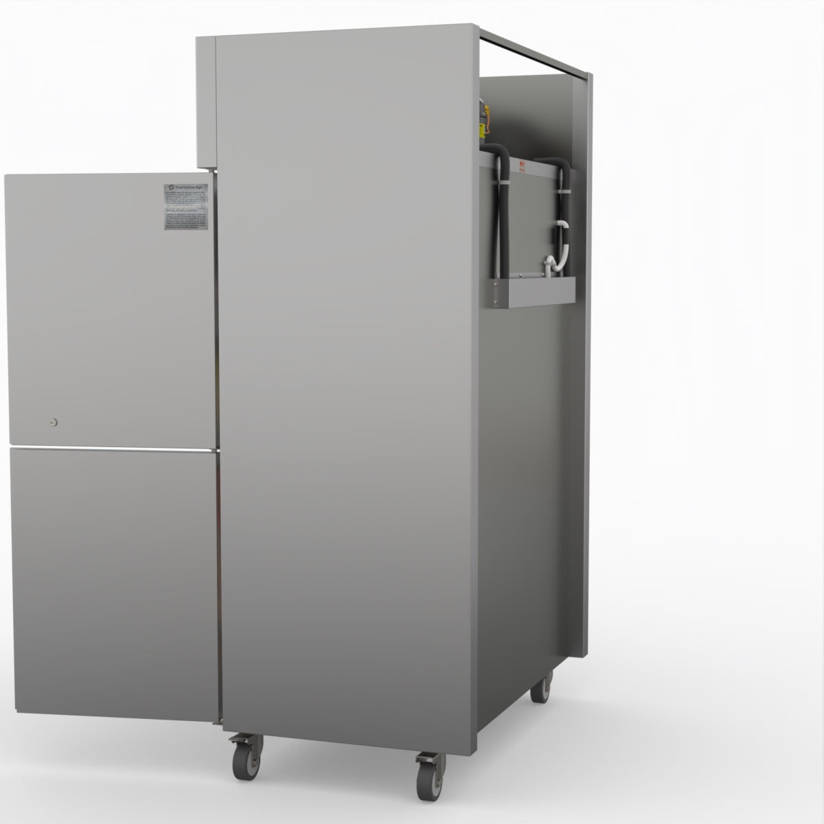 Thermaster Tropical 4 X Half Door Ss Freezer SUF1000