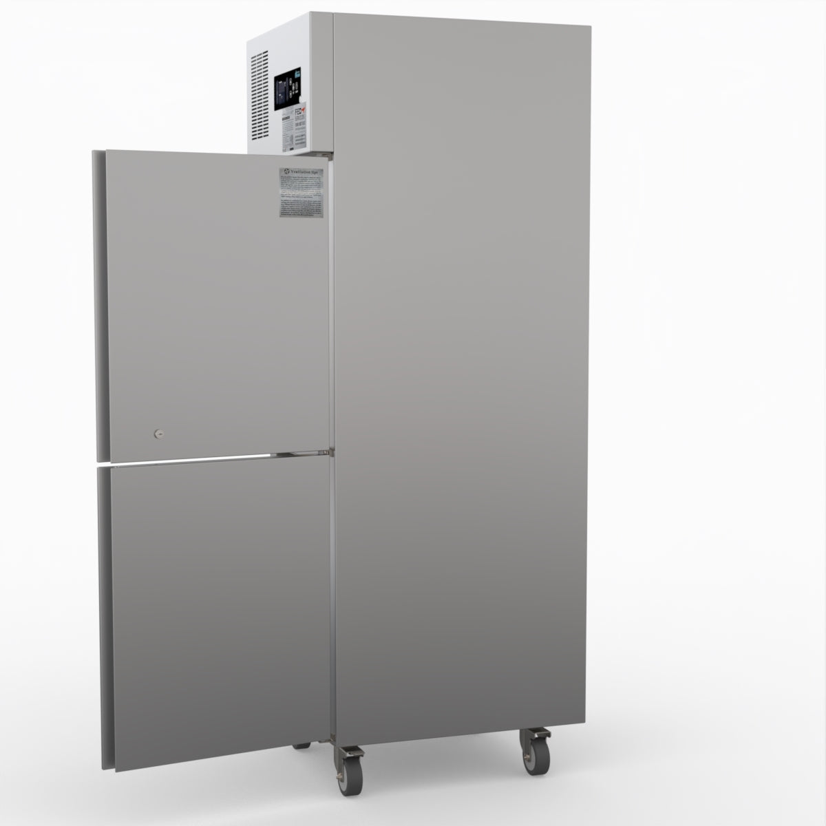Thermaster Tropical 2 X Half Door Ss Freezer SUF500