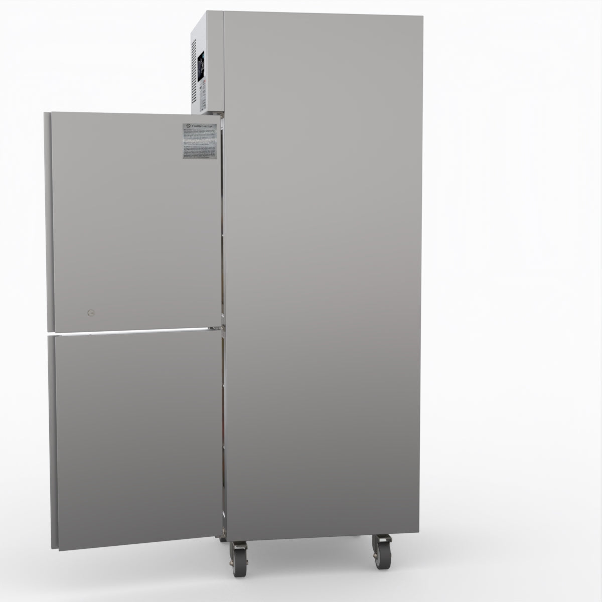 Thermaster Tropical 2 X Half Door Ss Freezer SUF500