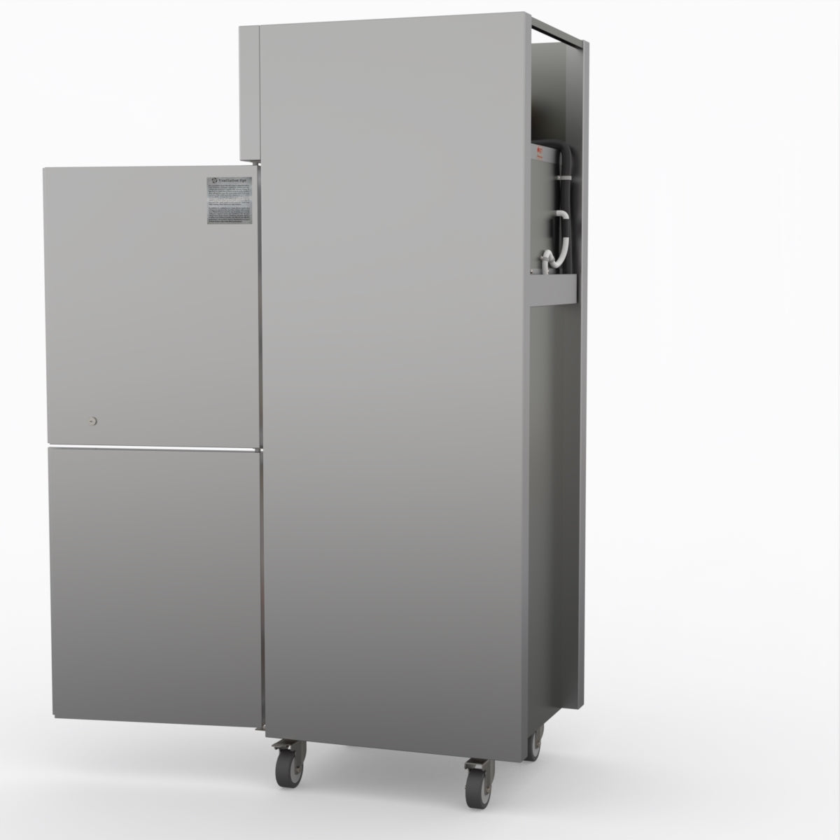 Thermaster Tropical 2 X Half Door Ss Freezer SUF500