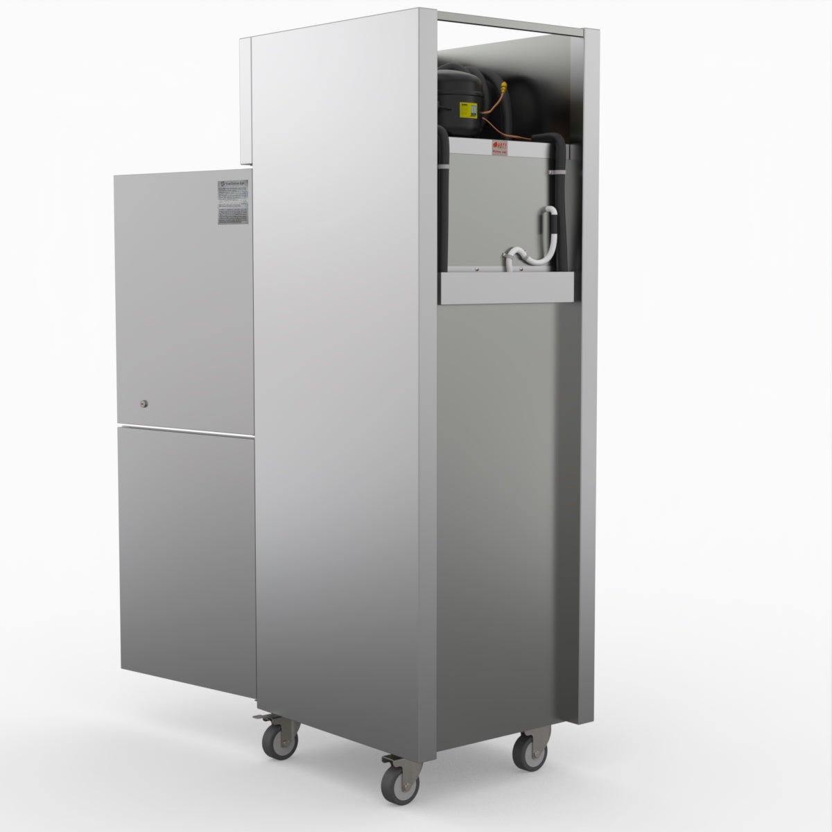 Thermaster Tropical 2 X Half Door Ss Freezer SUF500