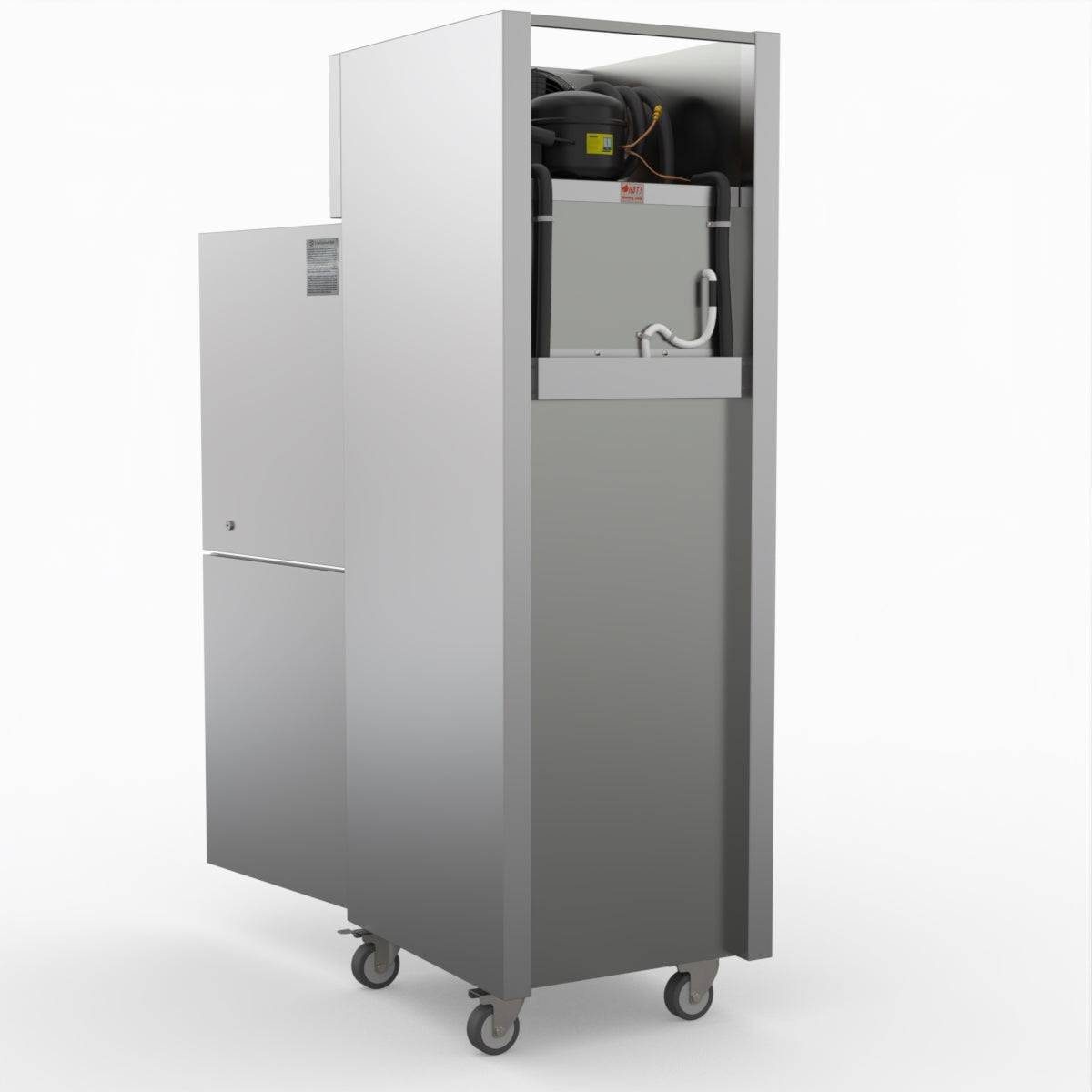 Thermaster Tropical 2 X Half Door Ss Freezer SUF500