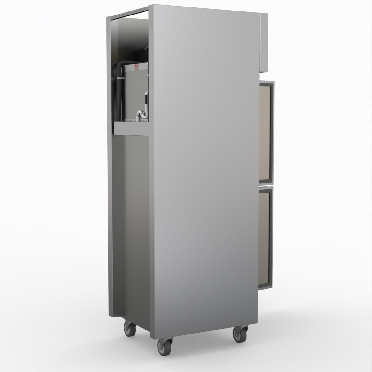 Thermaster Tropical 2 X Half Door Ss Freezer SUF500