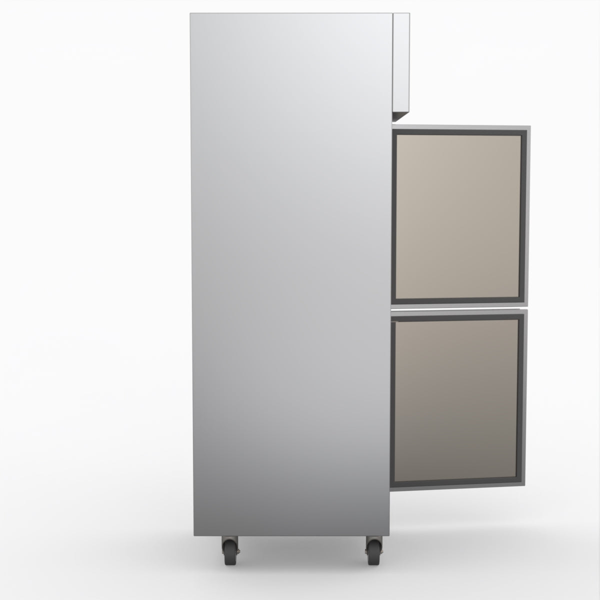 Thermaster Tropical 2 X Half Door Ss Freezer SUF500