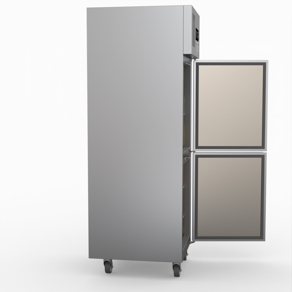 Thermaster Tropical 2 X Half Door Ss Freezer SUF500