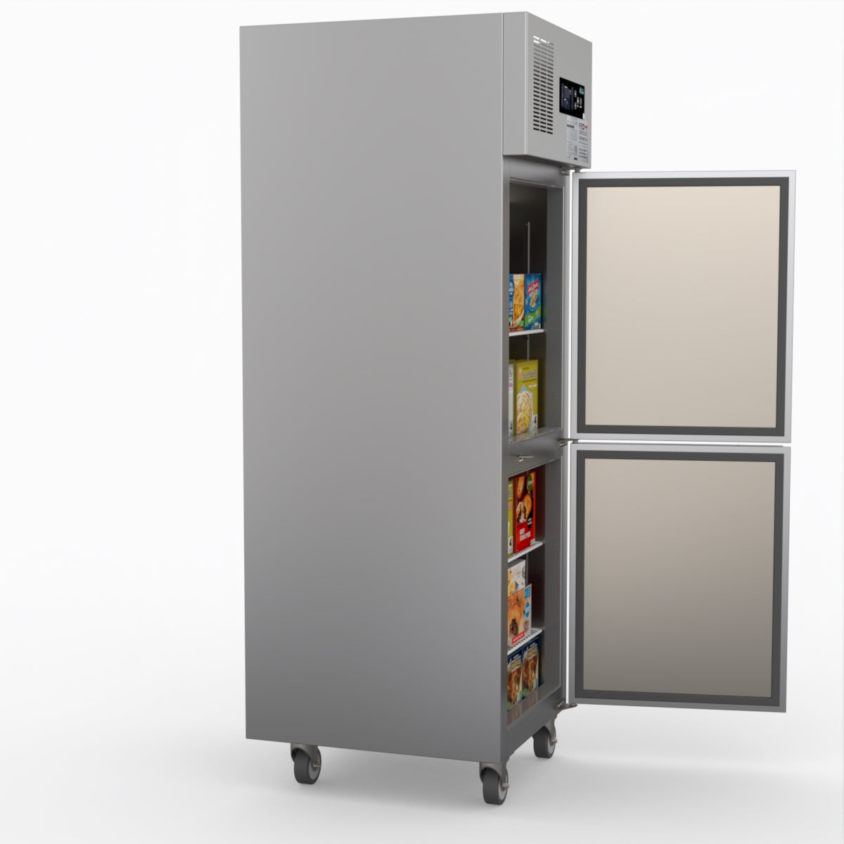 Thermaster Tropical 2 X Half Door Ss Freezer SUF500