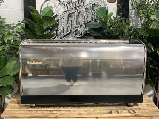 San Marino Lisa Base - 3 Group Commercial Espresso Machine - Black