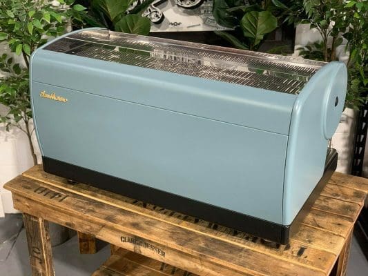 San Marino Lisa Blue - 3 Group Commercial Espresso Machine - Green