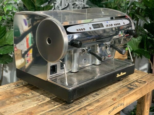 San Marino Lisa R - 2 Group Commercial Espresso Machine - Stainless Steel