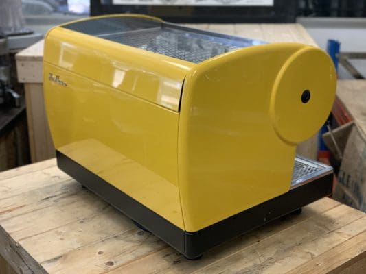 San Marino Lisa R - 2 Group Commercial Espresso Machine - Yellow