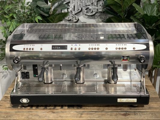 San Marino Lisa R - 3 Group Commercial Espresso Machine