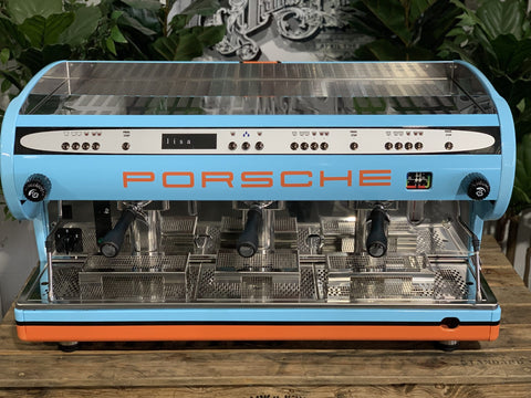 San Marino Lisa R - 3 Group Commercial Espresso Machine - Custom Wrap