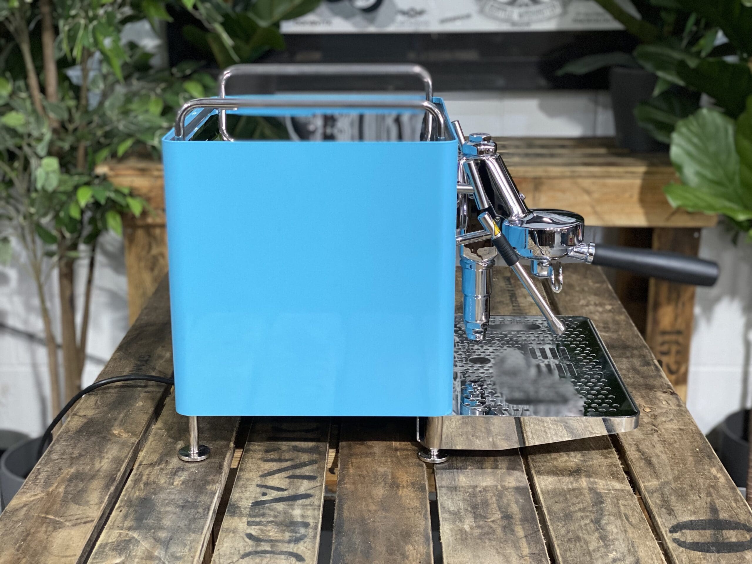 San Remo Cube R - 1 Group Commercial Espresso Machine - Blue