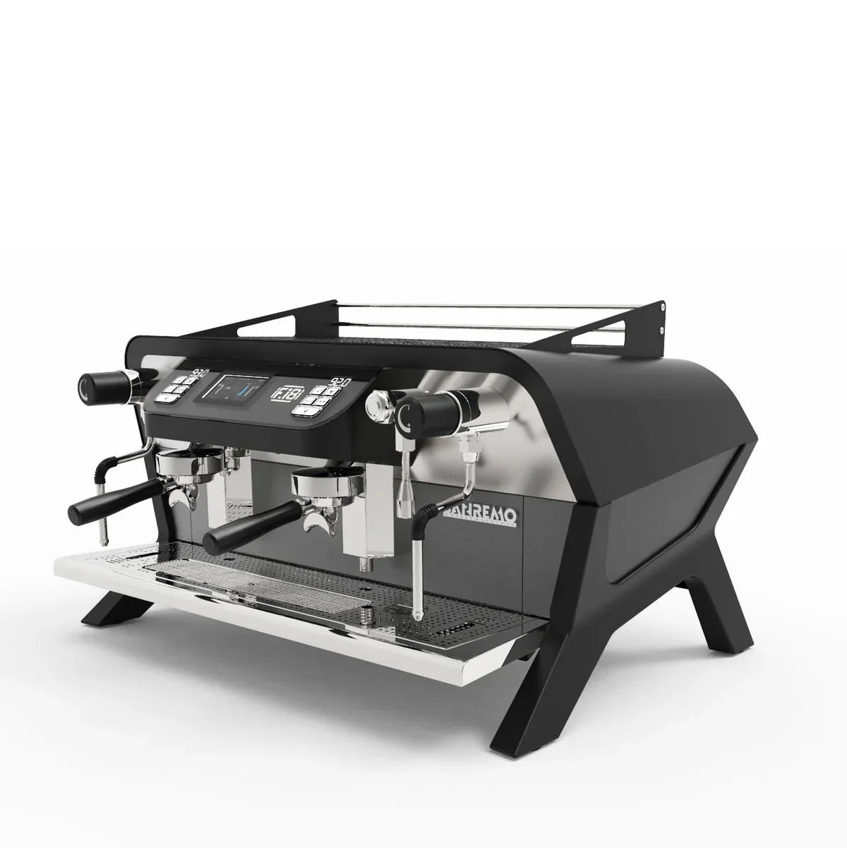 San Remo F18 - 2 Group Commercial Espresso Machine - White