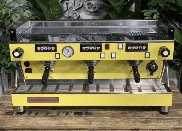 La Marzocco Linea Lego - 3 Group Commercial Espresso Machine - Yellow