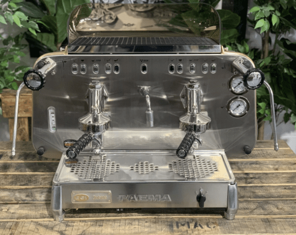 Faema E61 Jubilee Volumetric - 2 Group Commercial Espresso Machine