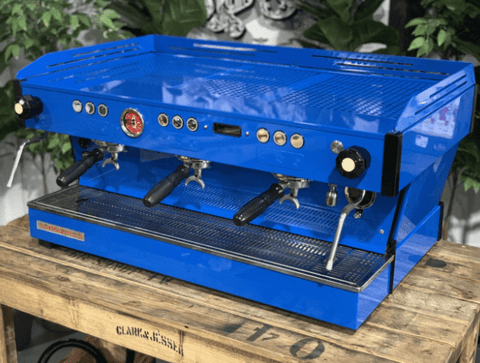 La Marzocco Linea PB - 3 Group Commercial Espresso Machine - Blue