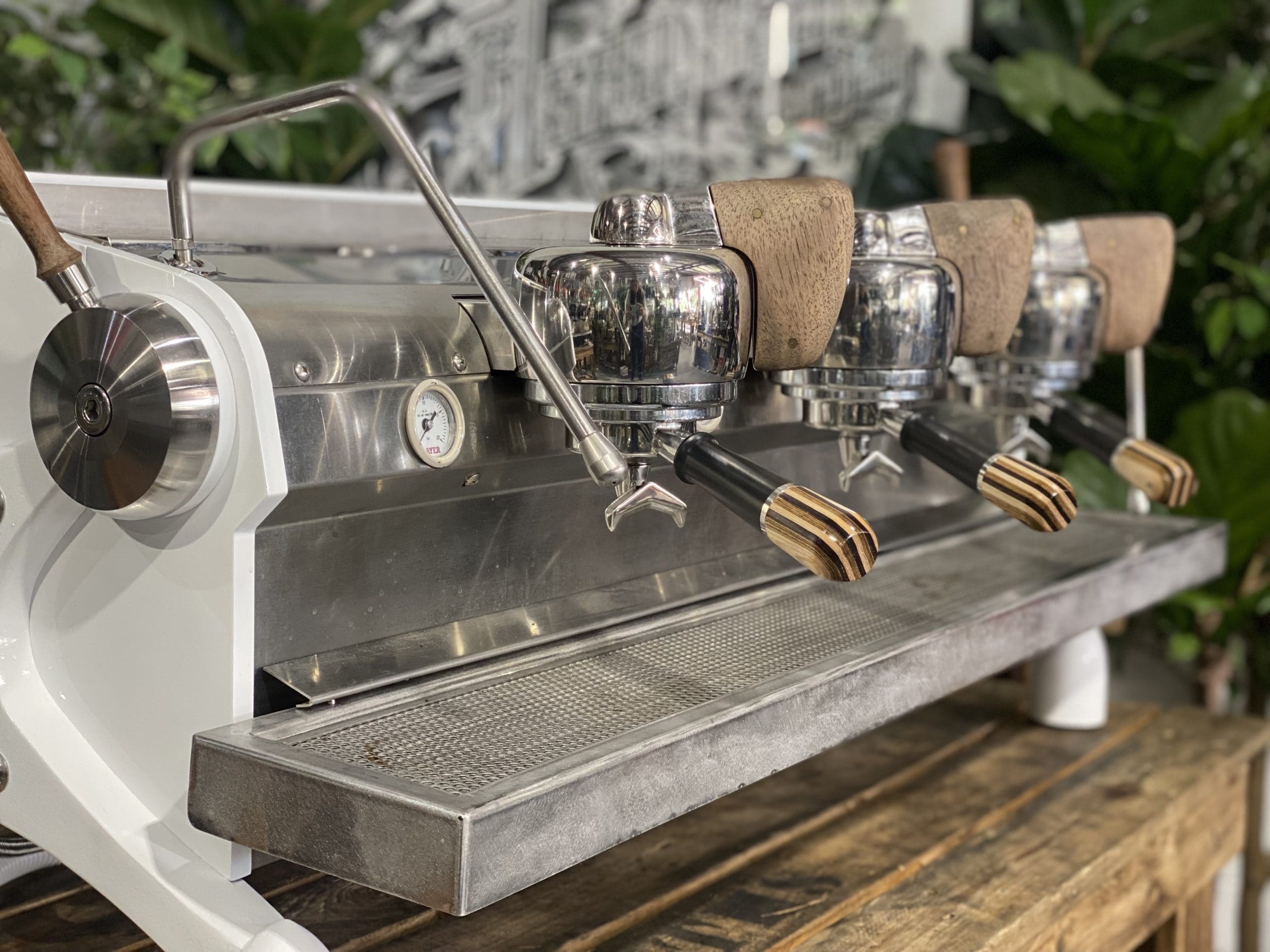 Slayer Espresso - 3 Group Commercial Espresso Machine - White