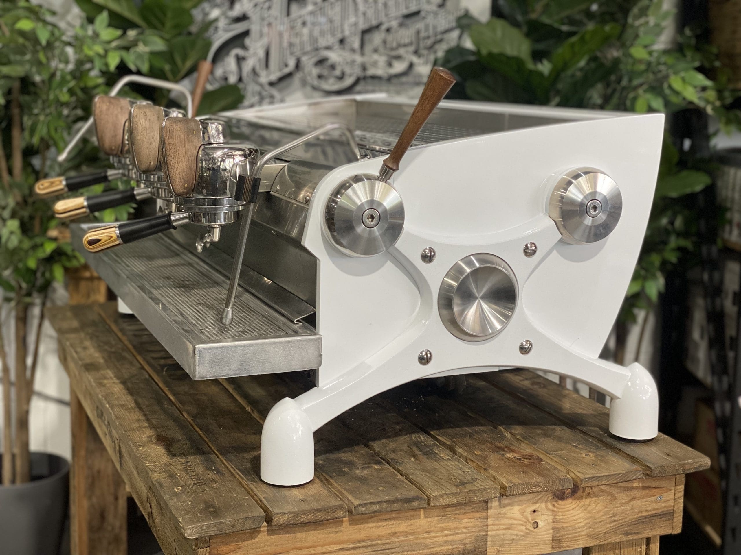 Slayer Espresso - 3 Group Commercial Espresso Machine - White